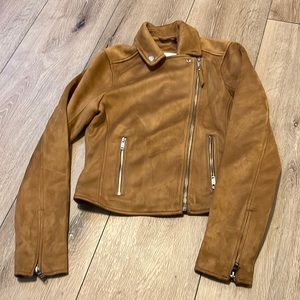 Vegan leather Swede jacket
